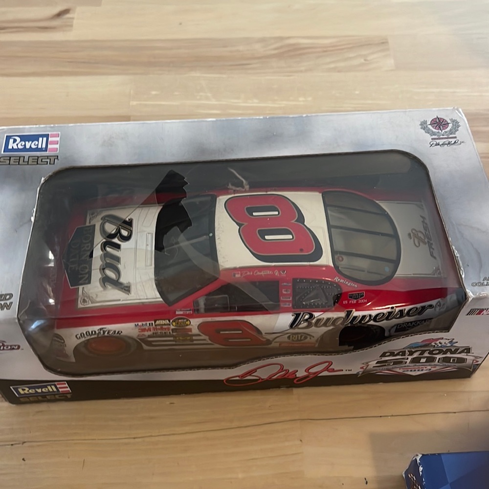 These are my fathers NASCAR memorabilia. The Dale Earnhardt collection.